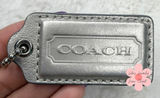 2" COACH Fob Bag Charm Hang tag Hangtag Photo 0