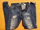KanCan Mid-Rise Distressed Skinny Jeans Photo 0