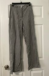 Gingham Checkered Pants Photo 0
