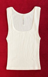 SKIMS cotton rib tank in marble size XS Photo 0