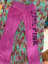 Victoria's Secret PINK flare velvety leggings Photo 0