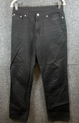Polo Ralph Lauren Saturday‎ Jeans Womens Black Denim Straight Leg 4x31 Photo 0