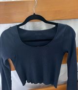 Brandy Melville Top Navy Long Sleeve Photo 0