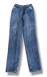 Vintage Roper High Rise Western Mom Jeans Arrow Pocket Acid Wash Long Length Photo 0