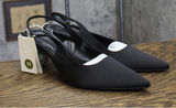 A New Day Womens Simone Rhinestone Ball Heels Satin Disco 94660901 Black 11M Photo 0