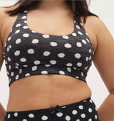 Outdoor Voices Doing Things Polka Dot Preppy Outdoor Hiking Yoga Sports Bra S Photo 0