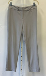 Ann Taylor Factory Gray Straight Leg Dress Pants Womens Size 4 Business Casual Photo 0