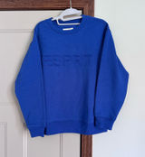 Esprit oversized Blue Sweatshirt New With Tags size XS Photo 0