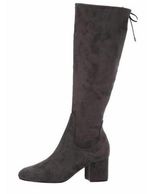 Sam Edelman Women's Vinney Round Toe Knee High Boots Size 7 dark Gray suede Photo 0