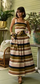 Antonio Melani x Style Bungalow The Luncheon Square Neck Sleeveless A-Line Dress Photo 0