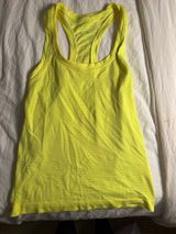 Bright yellow Lululemon racer back swiftly tank Photo 0