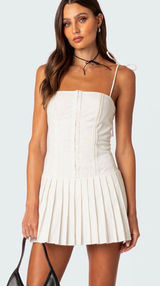 White Edikted mini dress Photo 0