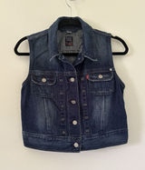 Vintage Y2K Levi’s Jeans Rivet Grommet Denim Best Dark Wash Size M Runs Small Photo 0