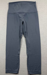Lululemon Align High-Rise Crop Leggings Blue Size 6 Buttery Soft Yoga Athletic Photo 0