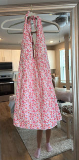Ouah Studios Pink Floral Dress Size M - Fits Like an XS Photo 0