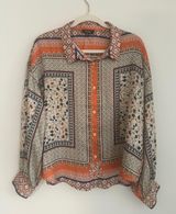 Satin Shirt Size M Photo 0