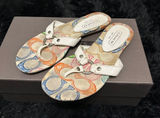 COACH white sandals flip flops shoes women’s 6.5 Photo 0