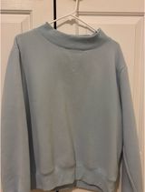 PARKE Mockneck Light Blue Photo 0