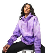 Vitality Verse Hoodie Sweatshirt Electromagnetic Purple Comfy Oversized Size L‎ Photo 0