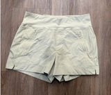 Athleta Trekkie North Short Sage Green Hiking Athletic Ripstop Size 6 Photo 0