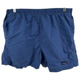 Vintage Patagonia Baggies 4" Shorts Y2K Nylon Elastic Waist Pockets Blue L Photo 0
