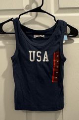 USA tank top Blue Size XS Photo 0