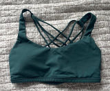 Lululemon dark green bra Photo 0