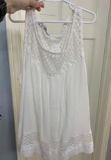 Lynn Ryan Tank Top White Size M Photo 0