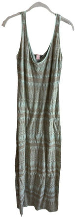 Victoria's‎ Secret Sage Green Pointelle Knit Maxi Dress Sleeveless M Photo 0