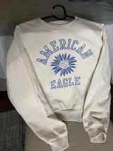 American Eagle Cropped Sweater Photo 0