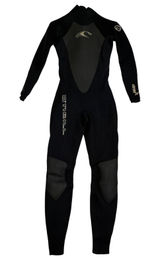 O'Neill Epic Womens 4 Black 3/2mm Back Zip Full Wetsuit Long Sleeve 0696 Photo 0