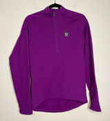 Pearl Izumi Womens Purple Long Sleeve 1/4 Zip Technical Wear Cycling‎ Top M Photo 0