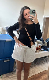 Black Long Sleeve Top Forever 21 Photo 0