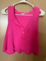Aerie Waffle Cropped Tank Top Photo 0