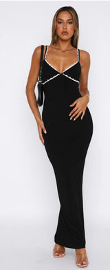 Only The Young Maxi Dress Black Photo 0