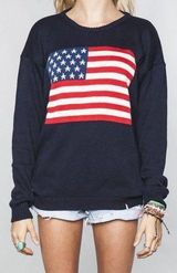 USA Flag Sweater Photo 0