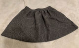 Zara Woman Gray Floral Damask Circle Mini Skirt Sz M Photo 0