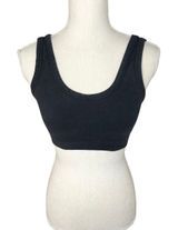 Alo black seamless chosen bra activewear athletic workout yoga gym Gorpcore Photo 0