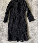 Zara black lace dress M Photo 0