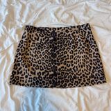 Princess Polly Leopard Mini Skirt Photo 0