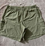 Columbia Women's Green Omni Shield Short Court Nylon Shorts Size M‎ Photo 0