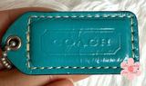 2" y2k COACH Fob Bag Charm Hang tag Hangtag Photo 0