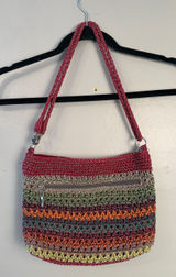 The Sak Colorful Rainbow Woven Crochet Bag Photo 0