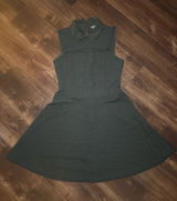 Miss Selfridge Sleeveless Black Dress Size US 4 Photo 0