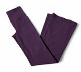 Athleta Salutation Stash Rib Flare Pants Purple High Rise Yoga S/T 467898-00 Photo 0