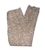 Anthropologie Pants the Wanderer Leopard Print Utility Beige Straight size 29 Photo 0