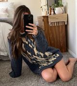 Newport News Vintage Chunky Knit Oversized Sweater Photo 0
