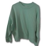 a new day Mint Green Long Sleeve Pullover Fleece Sweatshirt Size: XXL Photo 0
