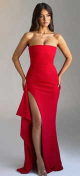 Babyboo Red Prom Dress Photo 0