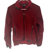 REI Thermal Pro Women's Size XS‎ Red Fleece Zip Up Outdoors Sweater Jacket Photo 0